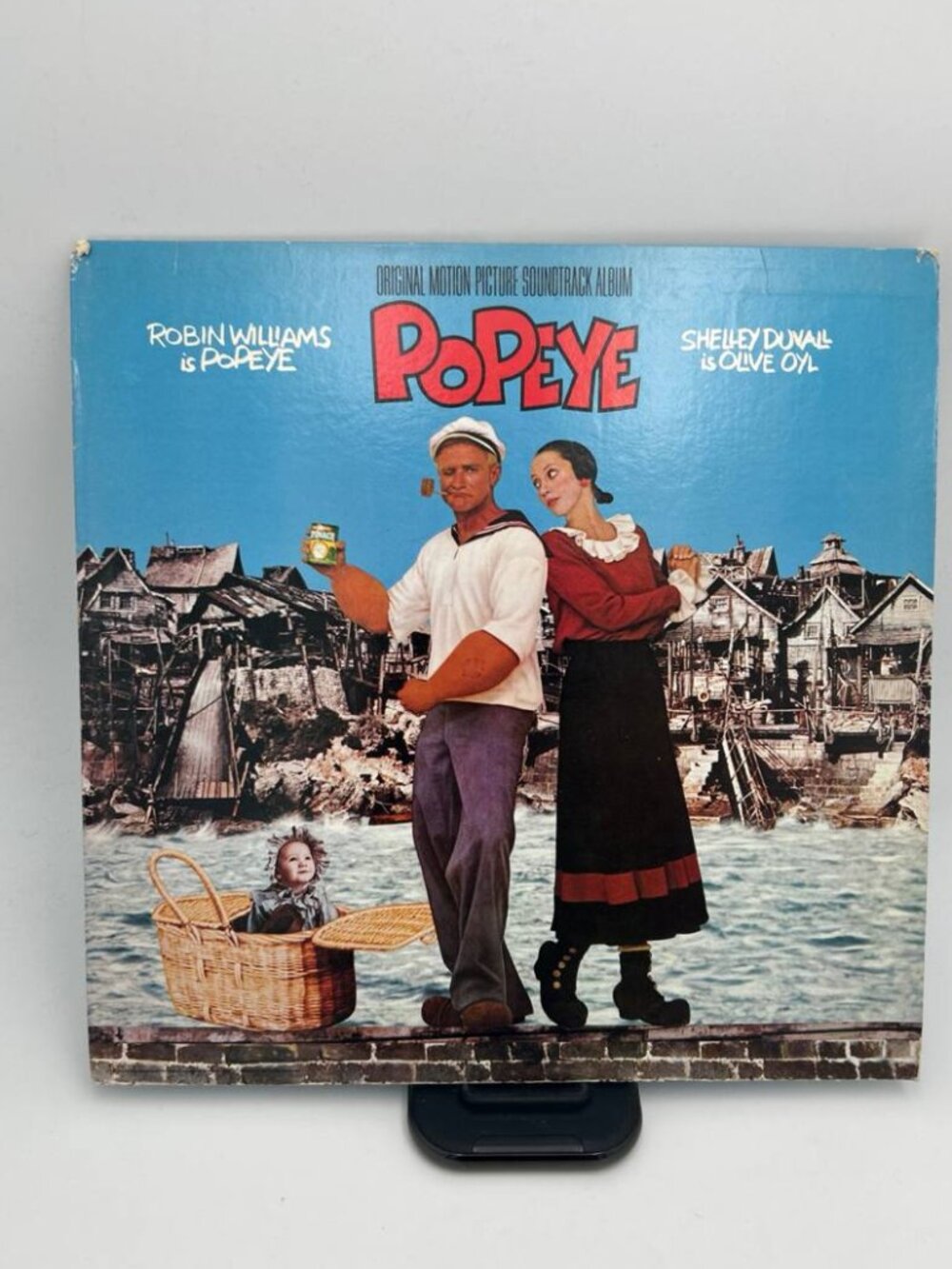 Popeye Movie Soundtrack 1980 Rare White Label Promo Vinyl LP